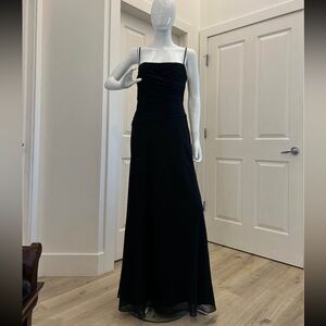 Ralph Lauren Black chiffon Maxi Dress